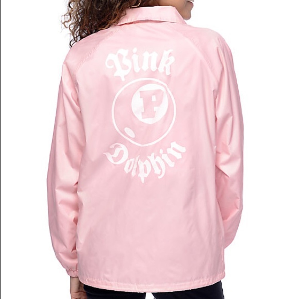 Pink Dolphin 8 Ball Coaches Jacket